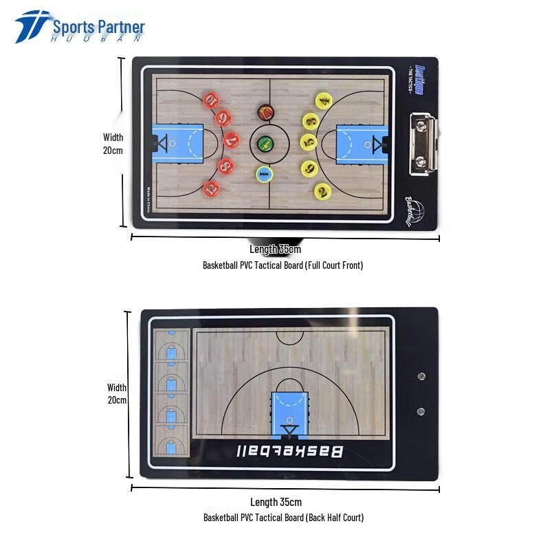 Foldable Basketball Tactical Coaching Board Set