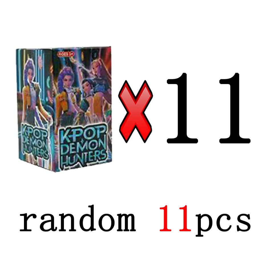 Anime Kpop Demon Hunters blind box Action Figure Toys Derpys Tiger Ranimeumi Mira Zoey Sussy Figurine Doll For Fans Gift