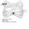 Festive Cat Costume Accessory Halloween Masque Half Face Lace Masquerade Funny Fox Animal Cosplay for Carnival Ball Party Accessories