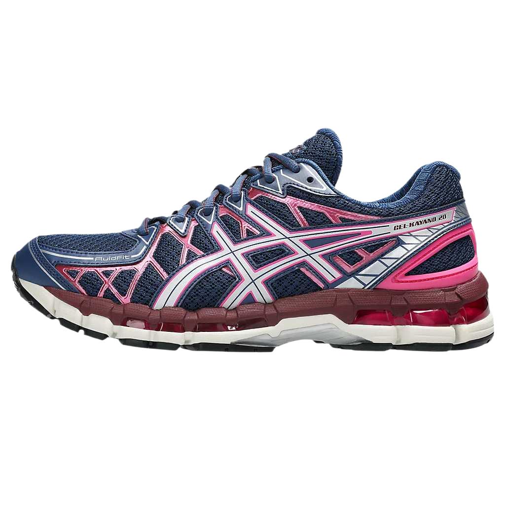 New Asics Gel Kayano20 Abrasion Resistant Low Top Running Shoes Men's Blue 1203A388-401