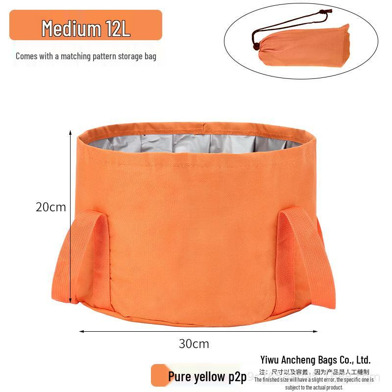 Portable Foldable Foot Bath with Insulated, Multifunctional Foot Soak Bag for Travel and Dormitory Use
