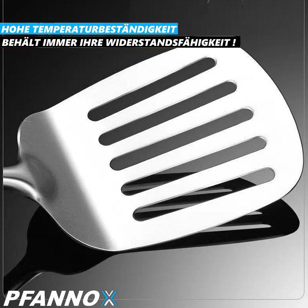 PFANNOX Pfannenwender Edelstahl Pfannenschaufel Fleischwender Küchenhelfer