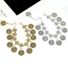 Vintage Bohemian Metal Tassel Barefoot Beach Foot Anklet Luxury Charm Coin Ankle Bracelet For Women Friendship Jewelry