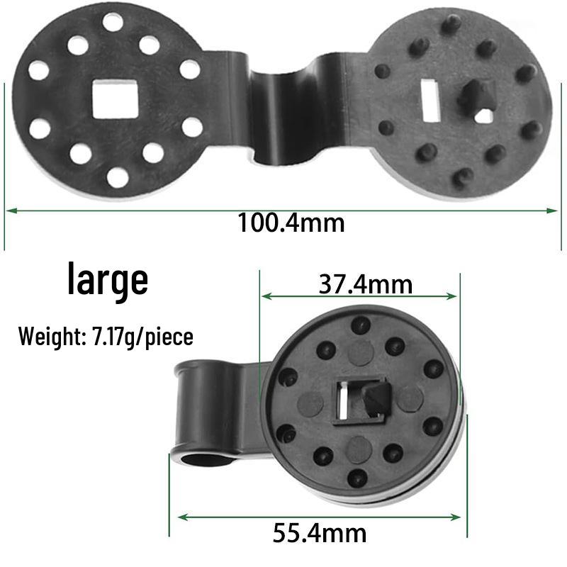 Cross-Border Sunshade Net Fixing Clip - Black Plastic Hand-Press Sun Protection Fastener