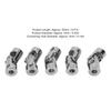 5Pcs Universal Joint Shaft Coupling 2 Stage Rotatable for RC Car Boat Motor Automotive Replacement Part 4mm
