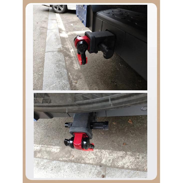 Tow Hitch Receiver 2"15T Break Strength Shackle Hitch Receiver with 3/4 Shackle Towing Accessories for Vehicle Trailer Recovery