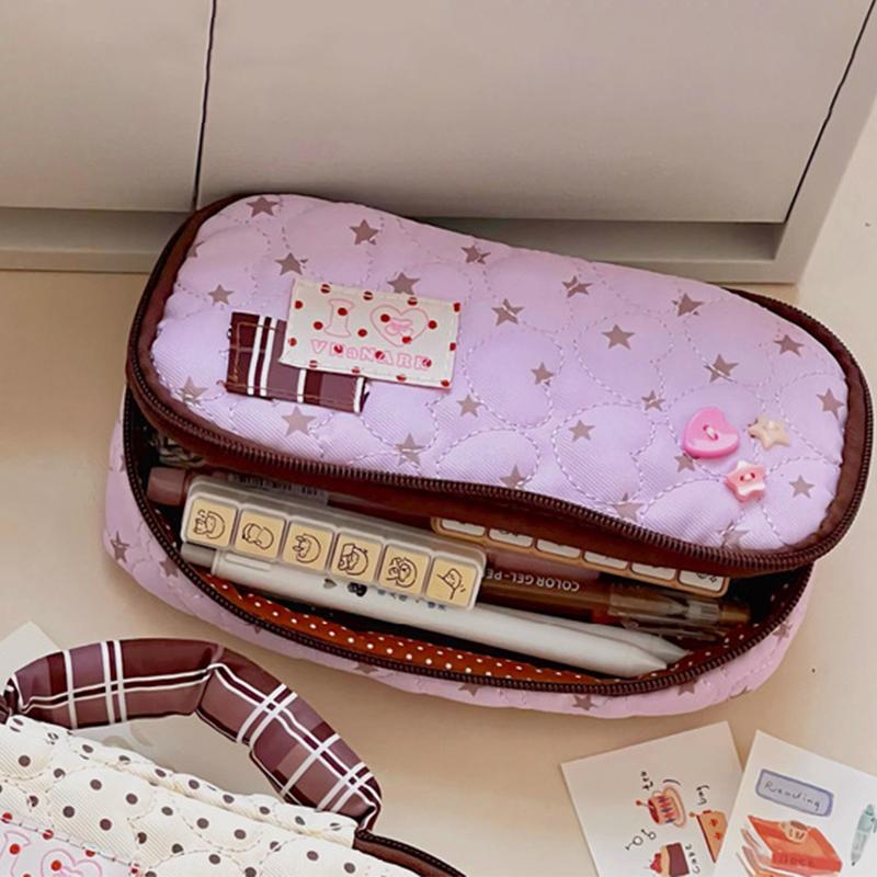 Heart Shaped Handle Pencil Case Cute Ins Style Primary School Student Pencil Bag Pencil Box
