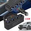 Sturdy And Wear-resistant Car Cigarette Lighter With 4 SlotsPDUSBQC0 Cigarette Lighter Splitter