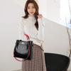 Handbag, Outdoor Crossbody Bag, Large Capacity Stylish Soft Leather Embossed Shoulder Bag, Women's Bag