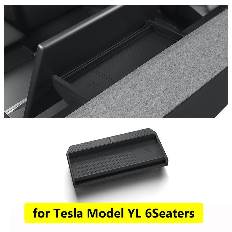Storage Tray for Tesla Model Y YL Juniper 2025 Model 3 Highland Rear Screen Storage Box Dashboard Bracket Tissue Box ECT Panel