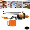 Elektrischer Kettenzug, 2200 lbs mit 3m kabelgebundener Fernbedienung, 110V Überkopfkran Garage, 1500W Hebekraftsystem mit Not-Aus