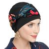 Women's Printed Turban Hat, Knotted Headwrap for Daily Use