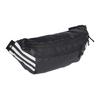 New Adidas Future Icon Waist Bag Black/White HB1328