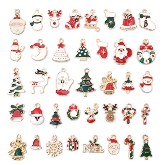 1 Set Christmas Style Pendant Decor Exquisite Stylish Alloy Delicate DIY Pendant for Girls
