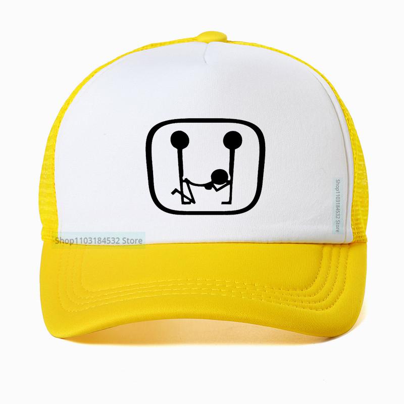 On The Car I Had A Hangover Print Baseball Cap Unisex Cool Summer Outdoor Mesh Breathable Adjustable Trucker Hat