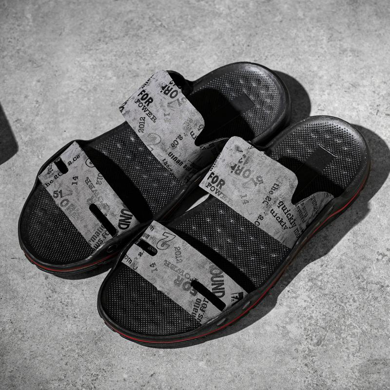 Men Slippers Gladiator Sandals Outdoor Summer Roman Sandals Open Toe Beach Shoes Plus Size