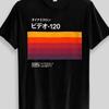 Retro VHS Ribbon Gradient Stripe Nostalgic Video Scene Unisexs Tshirt Summer New Unisex Casual Tshirt