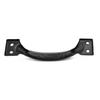 150x34mm Black Iron Handle Drawer Wardrobe Kitchen Cupboard Cabinet Door Knobs