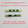 1/5/10PCS 1S 3.7V 3A Li-ion BMS PCM Battery Protection Board BMS Charging Protection Board Module 18650 Li-ion Lithium Battery