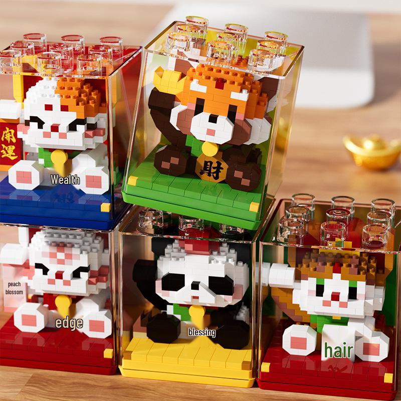 

Compatible Lego Zoo Micro-Blocks for Kids with Display Box