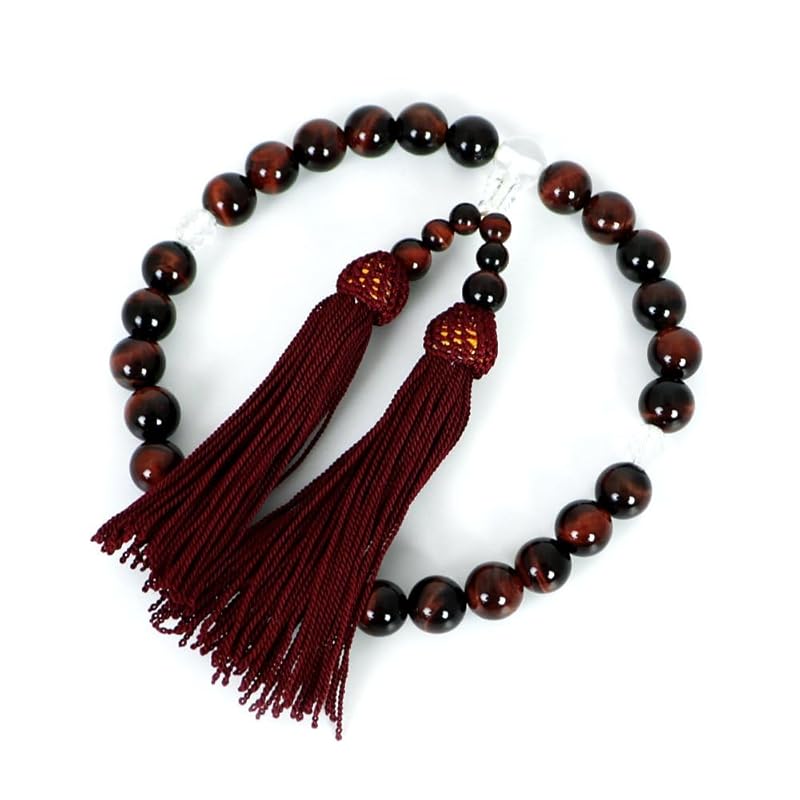 prayer beads natural stone prayer beads unisex red tiger eye stone beads red tiger eye