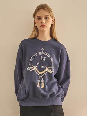 Leupeulle Demeter Sweatshirt (Grayish Blue)