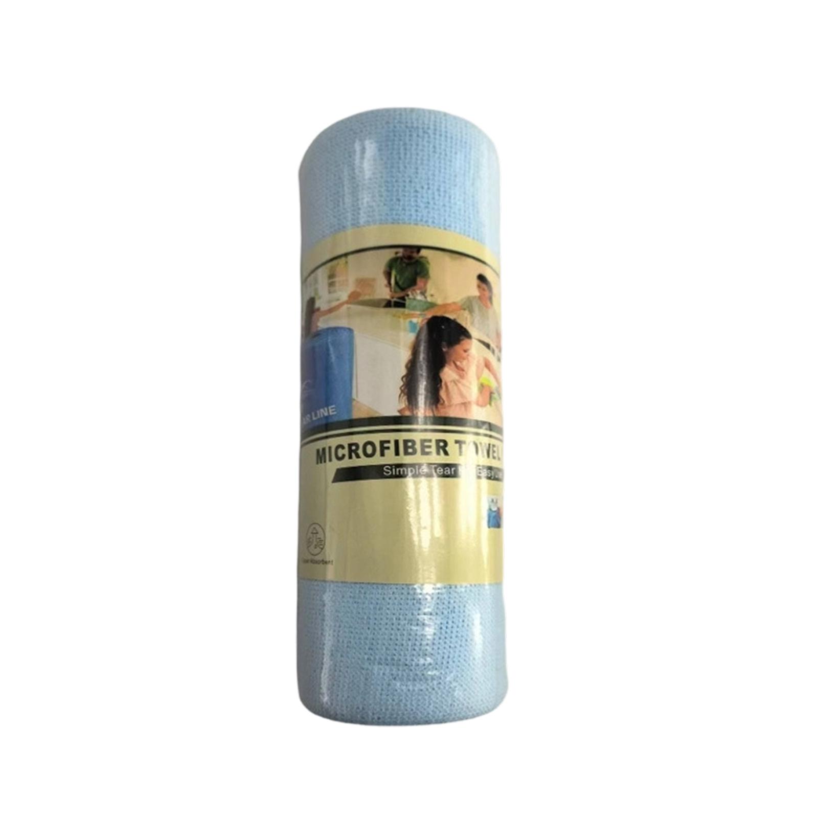 Disposable Kitchen Lazy Dishwashing Towel Housework Cleaning Hand- Rag Multifunctional Strong Absorbent Towel синий