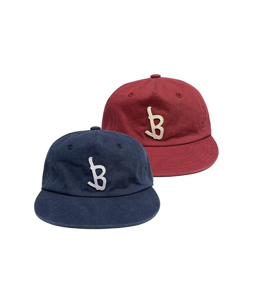 Beullullu B Logo Applique 5 Panel Cap (Red)