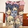 Anime F-Fairy T-Tail Throw Flannel Throw Blanket, Lightweight Cozy, Durable Washable cute Cool