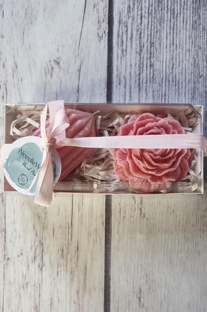 Аромасвечи, набор свечей ручной работы NWN-119 NeedleWoman   Яблочный штрудель (76681013)