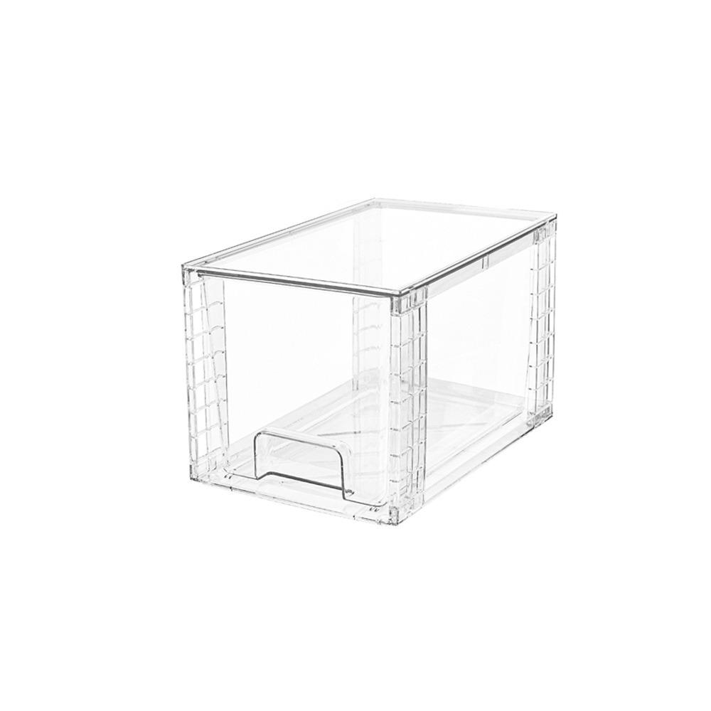 1/2 шт. 12-дюймовый съемный прозрачный пластиковый настольный органайзер для косметики, большой органайзер для специй для дома