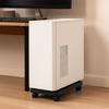 Lockable Mobile CPU Stand Black CPU Stand PC Accessories Computer Tower Stand  Office