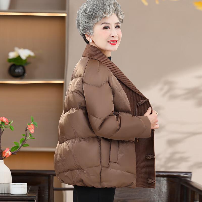Mom's New Chinese Style Winter 2025 Down Jacket