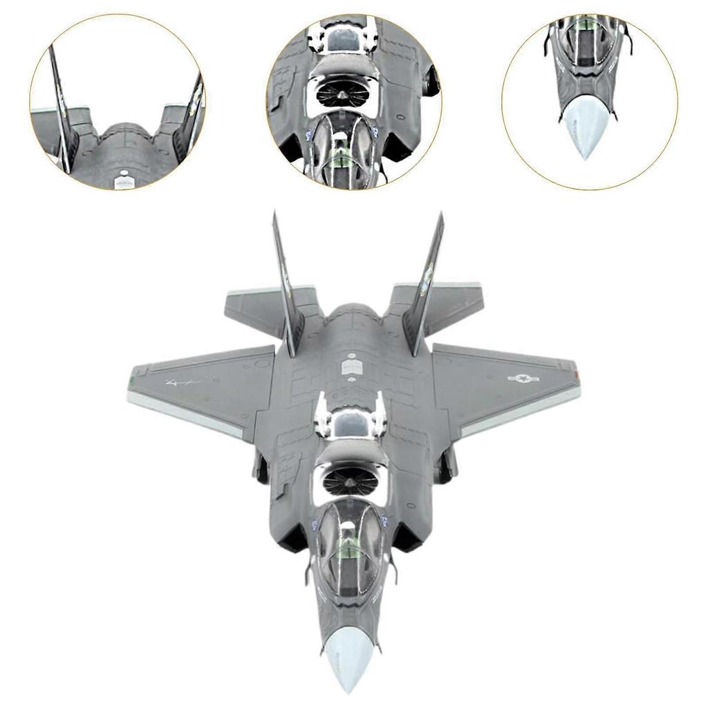 1/72 F35B Fighter Model Gift Alloy Airplane Model for Office Bar Bookshelf