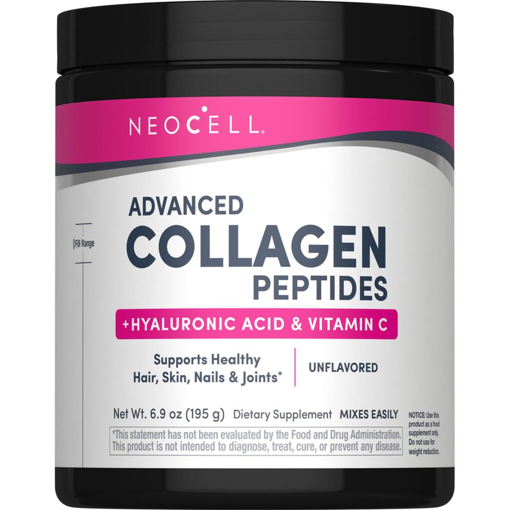 Super Collagen Plus with Vitamin C & Hyaluronic Acid Powder 15 Servings, 6.9 oz