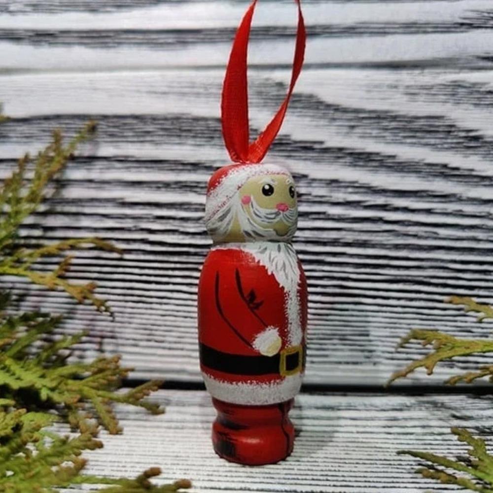 Funny Santa Santa Tree Pendant Christmas Tree Christmas Decoration Christmas Tree Ornament  Gift