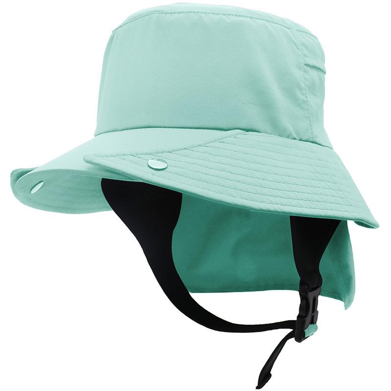 Men's Fisherman Hat Wide Brim Surf Cap New Style Breathable Brim Sun Protection Quick Dry Ideal for Beach Waterproof Cool Hat