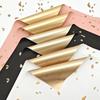 20PCS 57*57cm OuYa Gift Wrapping Paper Korean Style Gold-sprinkled Gilded Florist Wrapping Paper Elegant
