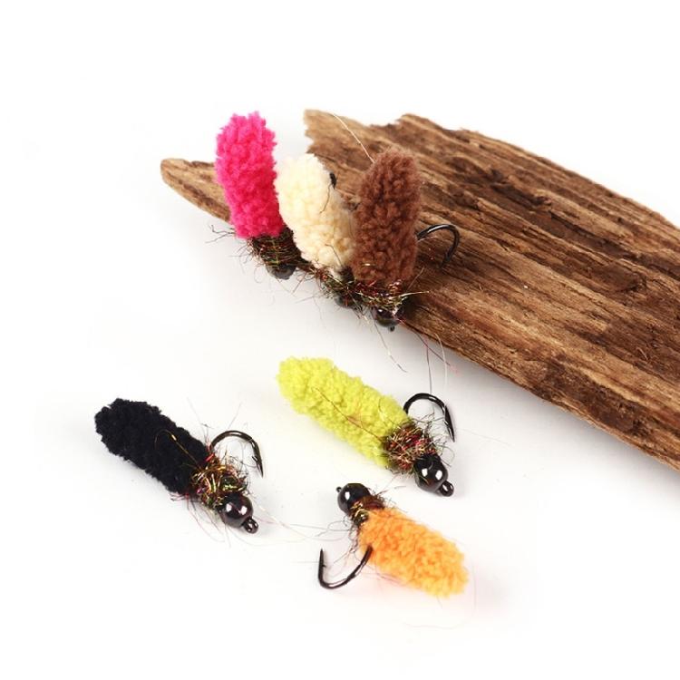 6Pcs Professional Wet Fly Nymph Hook In 6 Colorful Color Fishing Hook Ideal For Sensitive Fishes Like Trouts And Basses