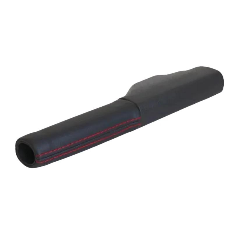 For VW Jetta GLI Golf 5 6 Rabbit GTI MK5 6 EOS 1K0711461A 1KD 711 461A Leather Parking Hand Brake Cover Car Accessories