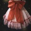 Remilia Scarlet Cosplay Dress Halloween Pink Dress [milky time] (L)