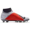 Nike Phantom Vision Elite Dynamic Fit FG Pure Platinum Men Cleats Grey Black-Light-Crimson AO3262-060