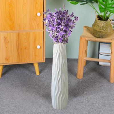 Large Floor Vase Tall Decorative Vase Textured Shatterproof Floor Standing