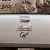 Fishing Theme Vehicle Badge Special Edition Car Emblem Bass for Vehicle Waterproof Sticker Aluminum Metal Fish Hook Decal Truck SUV Fisherman Gift