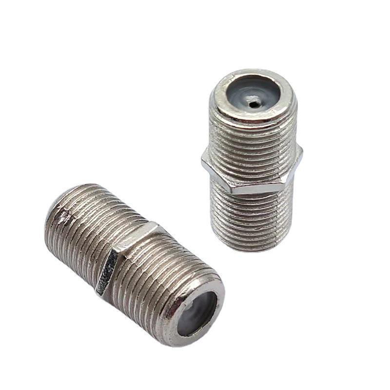 Alloy F-Type Female to Female Connector for TV Extension