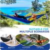 Camping Hammock Lightweight, Portable Hammocks Parachute Hammock with Two Tree Straps, Single or Double Travel Swing Nylon Camp Hammocks