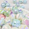 TX04 10Pcs 16mm Fig Candy Color Acrylic Beads Irregular Beads Bracelets Necklace Keychain DIY Craft Making Accessory Material
