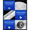 Bearing Press Kit,10pc Bearing Race and Seal Driver Set,Installer Bearing Driver Kit for Bearing Installation with Seal Driver and 9 Bearing Adapters
