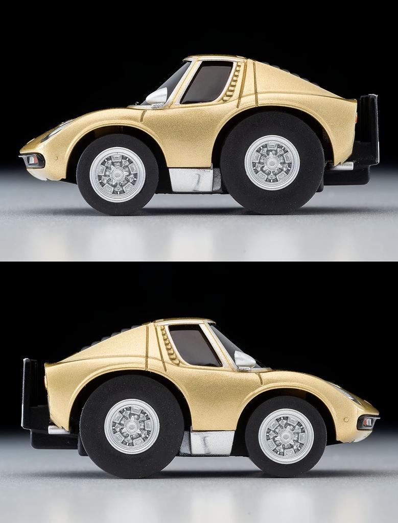 Tomytec Zero Lamborghini Miura SV Gold Finished Product Choro-Q Z-73c
