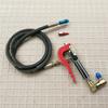 Explosion-Proof Flexible Steel Hose Grease Gun with High-Pressure Extended Nozzle